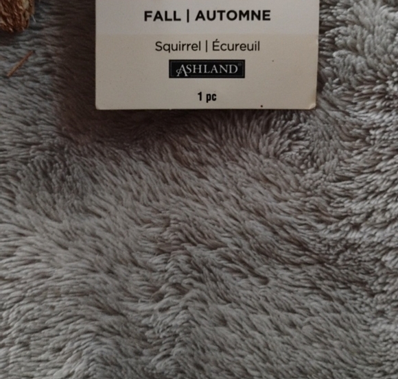 Ashland Fluffy Brown Squirrel Toy - Picture 2 of 3